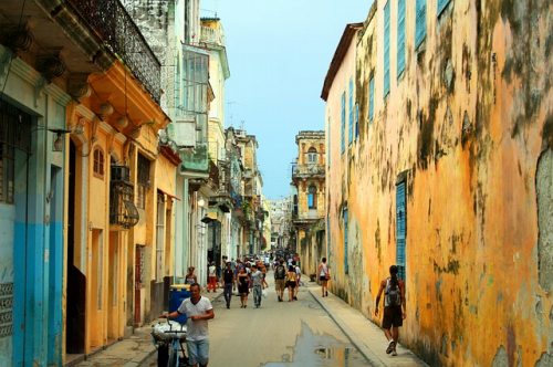 キューバの街角